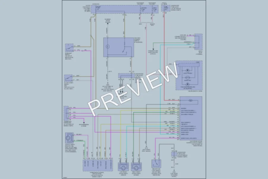 2004 GMC 1500 Anti Lock Brakes wiring diagram preview