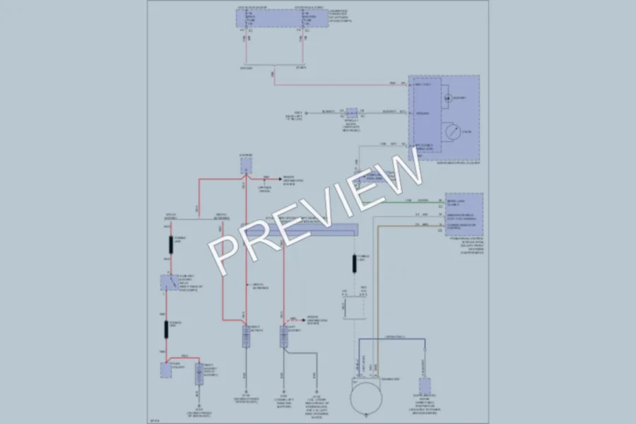 2004 GMC 1500 Starting Charging wiring diagram preview