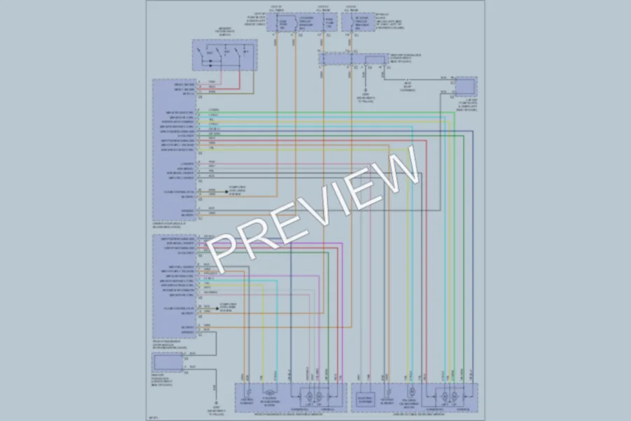 2004 GMC 2500 Hd Memory Systems wiring diagram preview