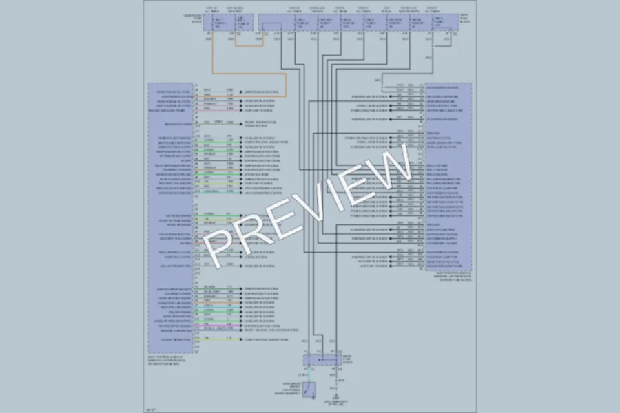 2004 GMC Envoy Body Control Modules wiring diagram preview