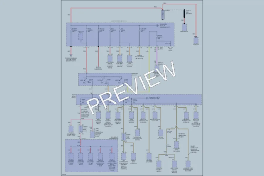 2004 GMC EnvoyXL Power Distribution wiring diagram preview