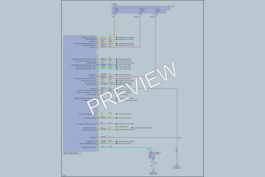 2004 GMC G1500 Body Control Modules wiring diagram preview