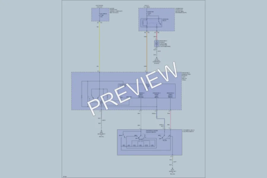 2004 GMC 1500 Wiper Washer wiring diagram preview