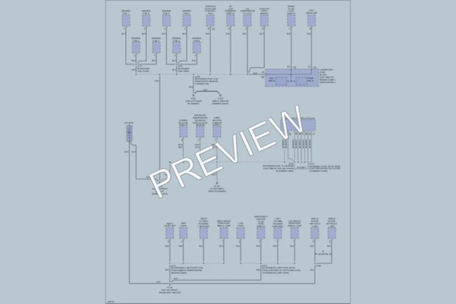 2004 HUMMER H2 Ground Distribution wiring diagram preview
