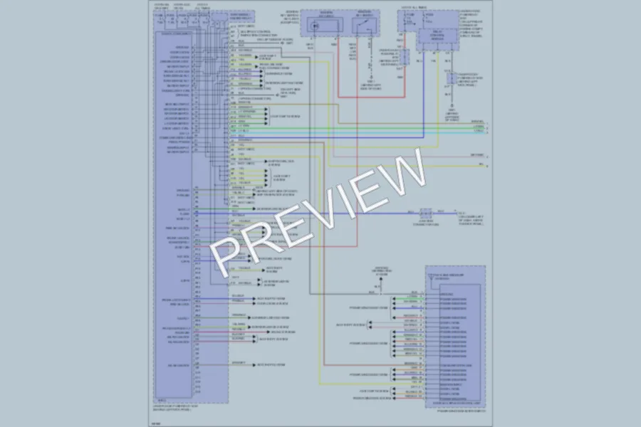 2004 Honda Accord Body Control Modules wiring diagram preview