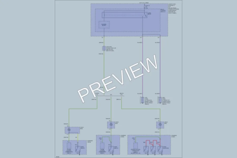 2004 Honda Accord Horn wiring diagram preview