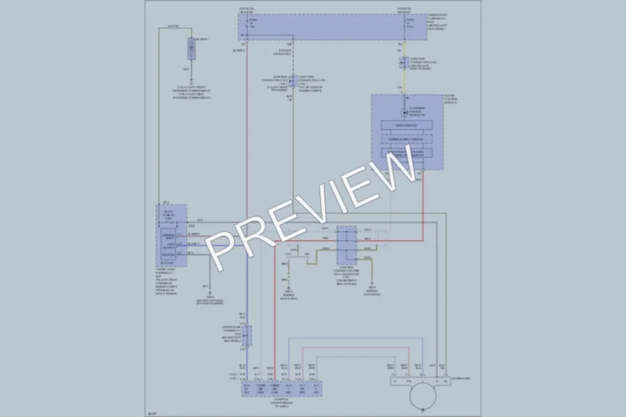 2004 Honda Accord Starting Charging wiring diagram preview