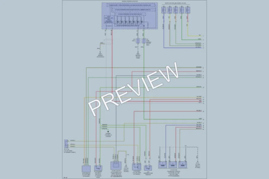 2004 Honda Accord Transmission wiring diagram preview