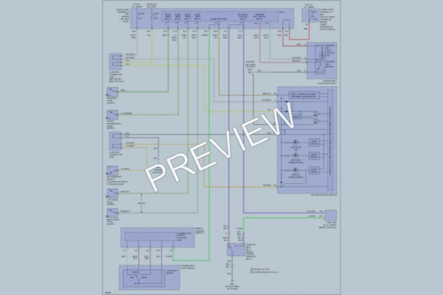 2004 Honda Accord Warning Systems wiring diagram preview