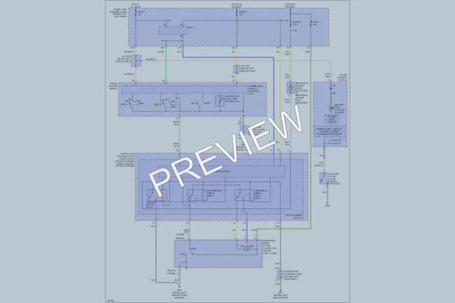 2004 Honda Accord Wiper Washer wiring diagram preview
