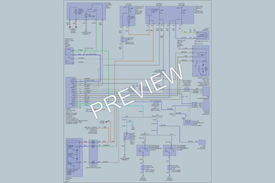 2004 Honda Civic Cruise Control wiring diagram preview