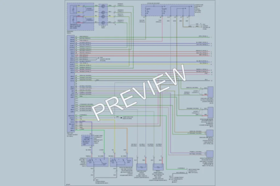 2004 Honda Civic Supplemental Restraints wiring diagram preview