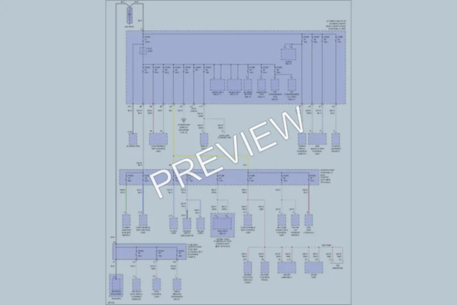 2004 Honda S2000 Power Distribution wiring diagram preview