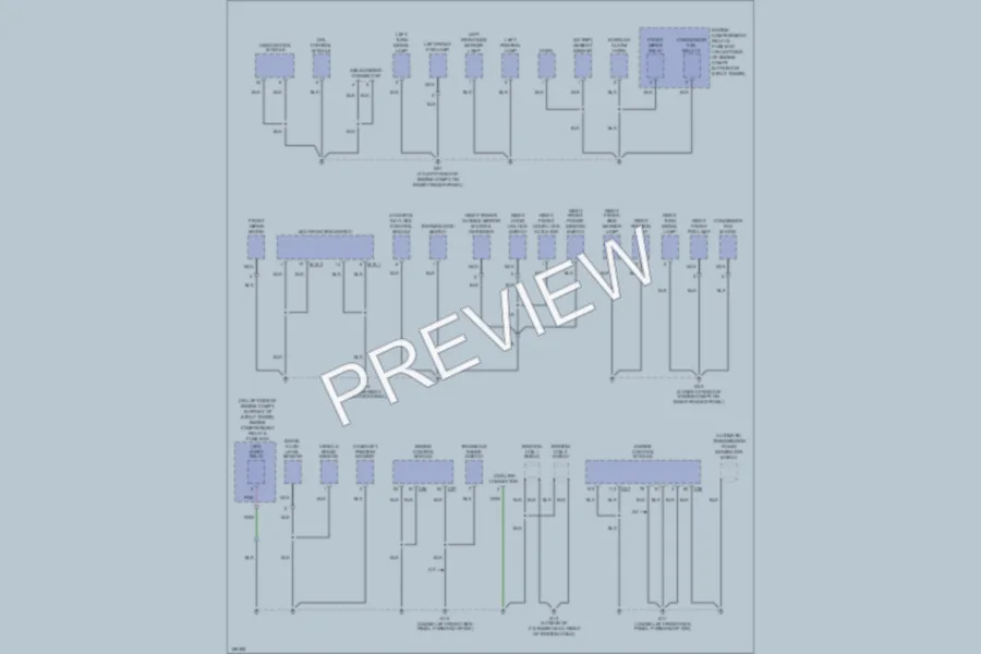 2004 Hyundai Accent Ground Distribution wiring diagram preview