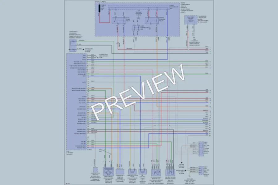 2004 Hyundai Elantra Engine Performance wiring diagram preview