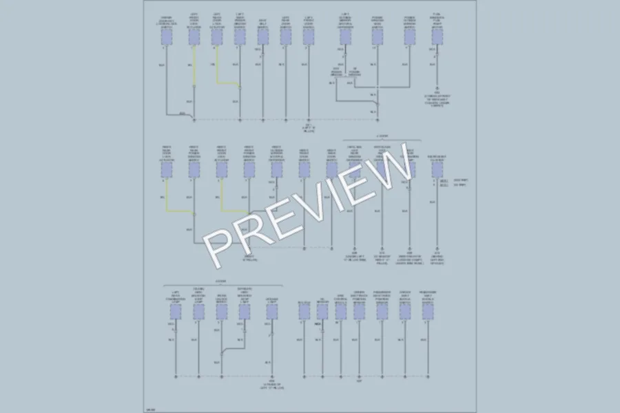 2004 Hyundai Elantra Ground Distribution wiring diagram preview