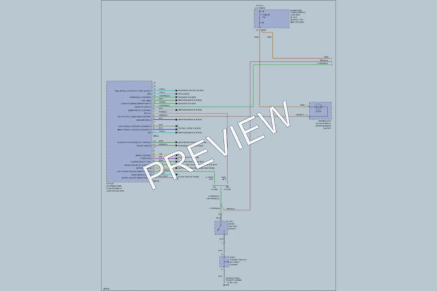 2004 Hyundai Sonata Body Control Modules wiring diagram preview
