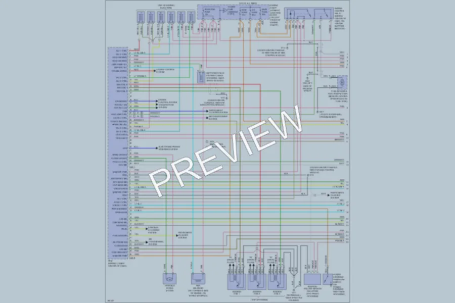 2004 Hyundai XG350 Engine Performance wiring diagram preview