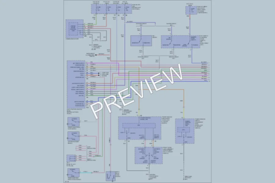 2004 Infiniti FX45 Interior Lights wiring diagram preview