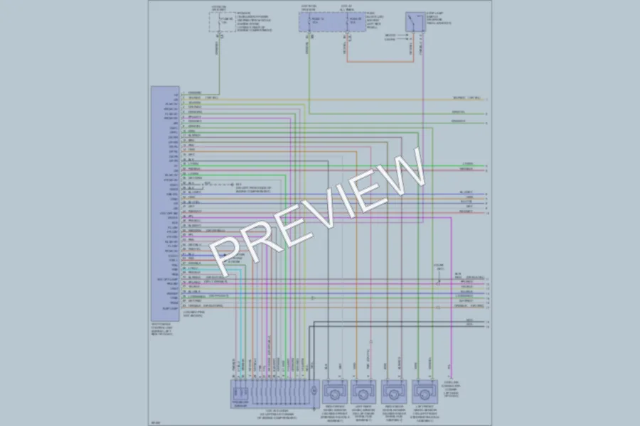 2004 Infiniti G35 Anti Lock Brakes wiring diagram preview