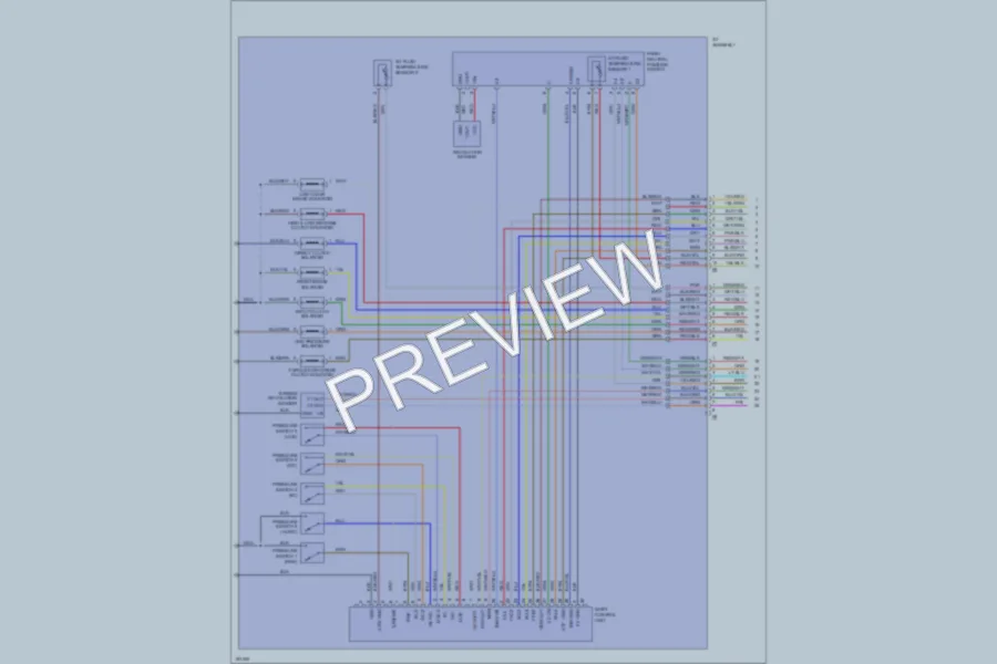 2004 Infiniti G35 Transmission wiring diagram preview