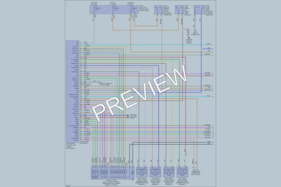 2004 Infiniti I35 Anti Lock Brakes wiring diagram preview
