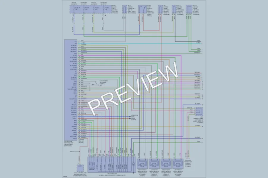 2004 Infiniti M45 Anti Lock Brakes wiring diagram preview