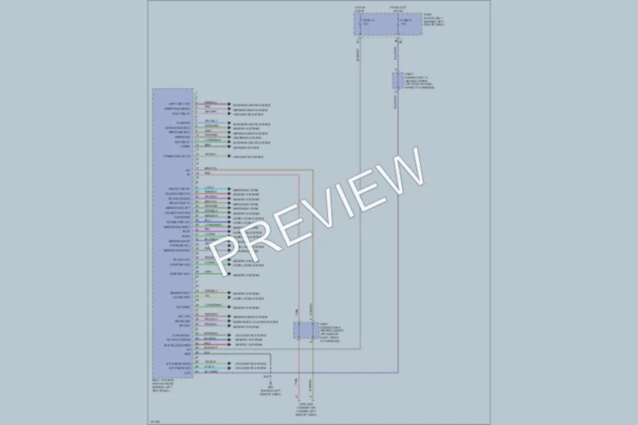 2004 Infiniti M45 Body Control Modules wiring diagram preview