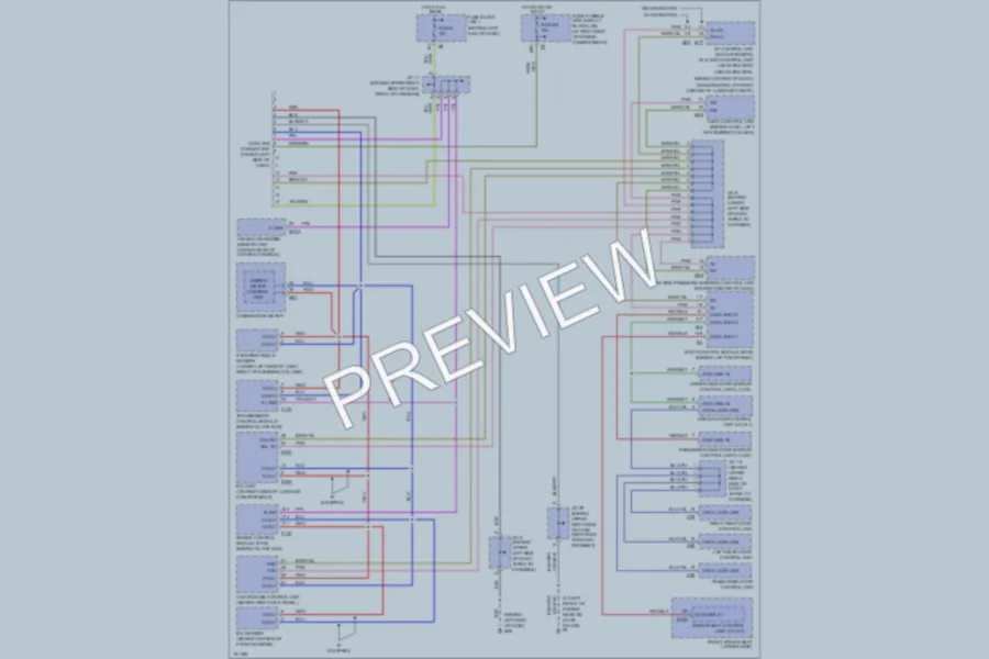 2004 Infiniti M45 Computer Data Lines wiring diagram preview