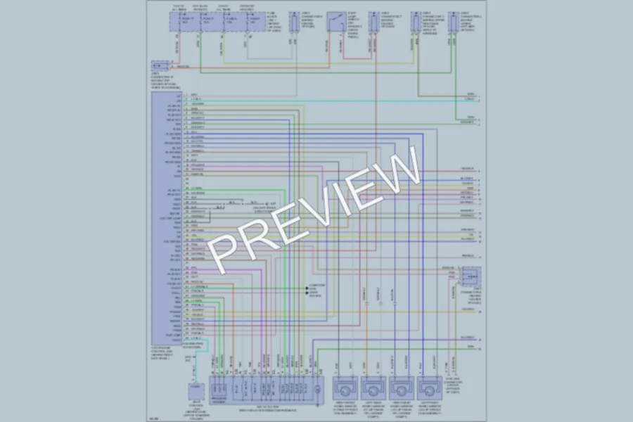 2004 Infiniti Q45 Anti Lock Brakes wiring diagram preview
