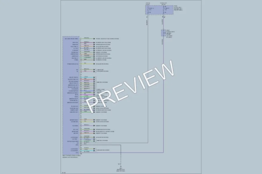 2004 Infiniti Q45 Body Control Modules wiring diagram preview