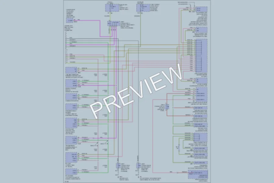 2004 Infiniti Q45 Computer Data Lines wiring diagram preview