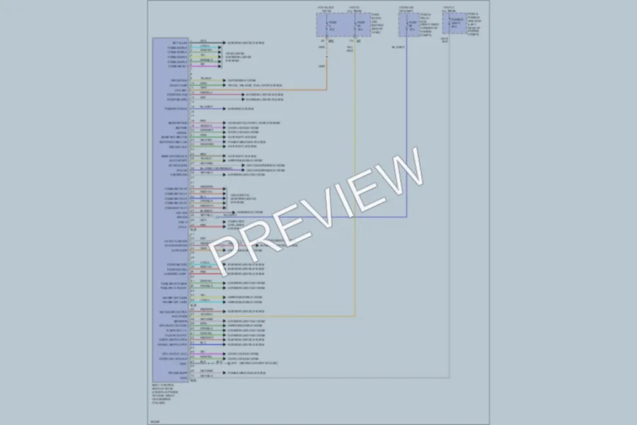 2004 Infiniti QX56 Body Control Modules wiring diagram preview