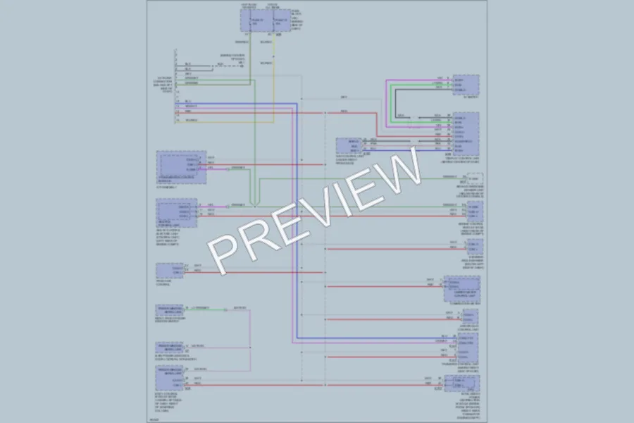 2004 Infiniti QX56 Computer Data Lines wiring diagram preview