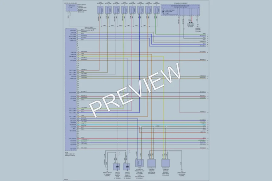 2004 Infiniti QX56 Engine Performance wiring diagram preview