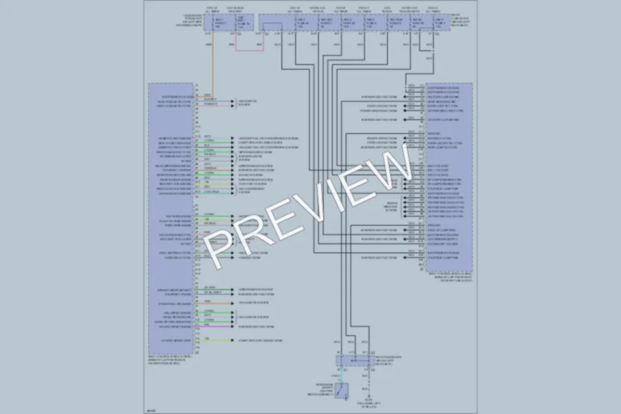 2004 Isuzu Ascender Body Control Modules wiring diagram preview