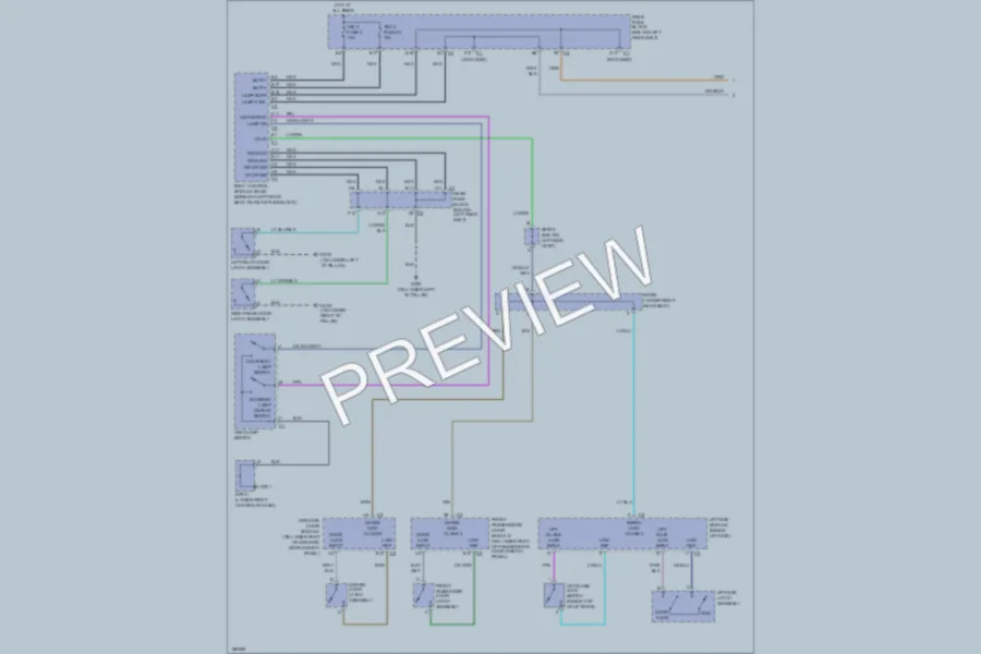 2004 Isuzu Ascender Interior Lights wiring diagram preview