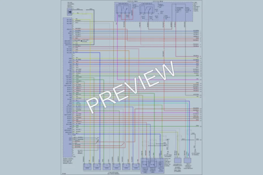 2004 Isuzu Axiom Engine Performance wiring diagram preview