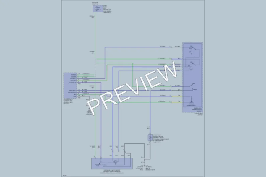 2004 Isuzu Axiom Wiper Washer wiring diagram preview
