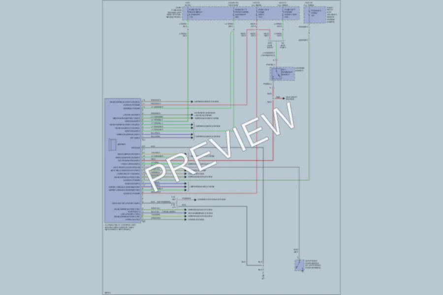 2004 Isuzu Rodeo Body Control Modules wiring diagram preview