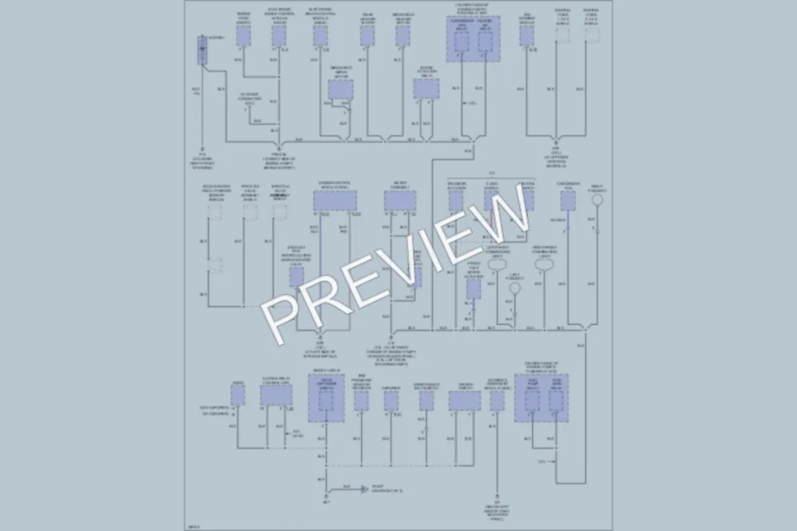 2004 Isuzu Rodeo Ground Distribution wiring diagram preview