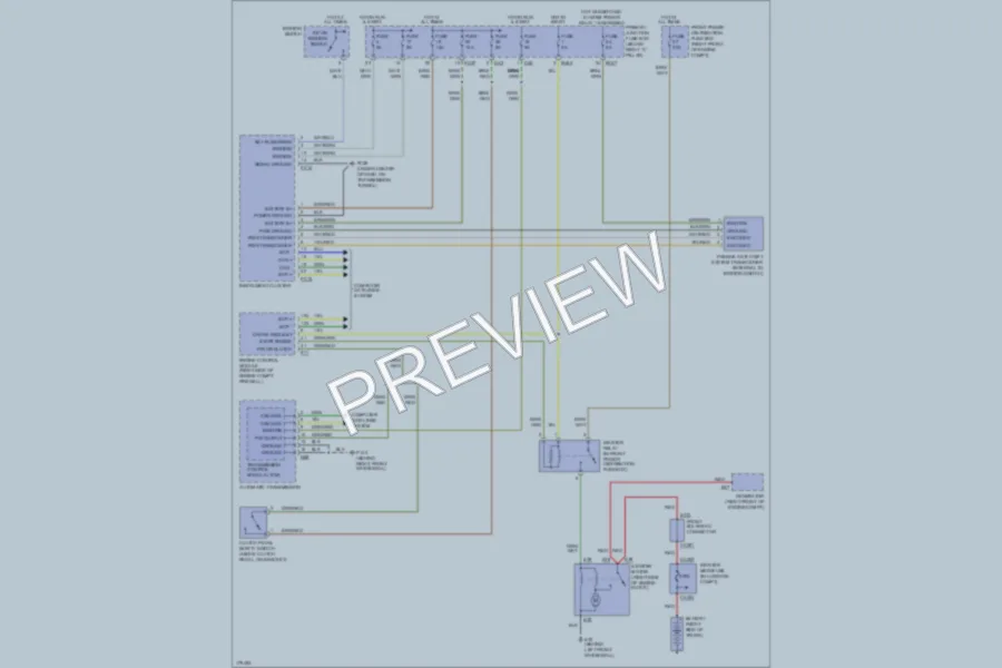 2004 Jaguar SType Starting Charging wiring diagram preview