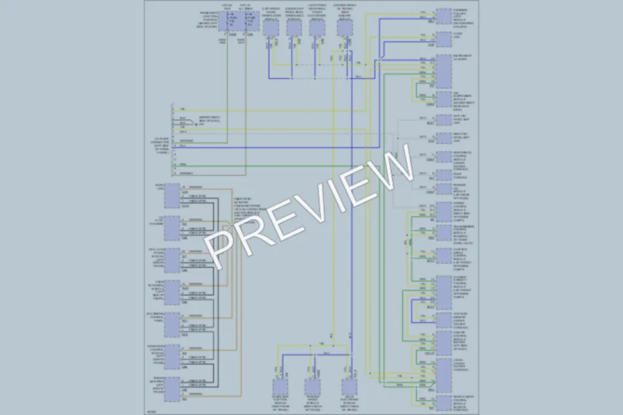 2004 Jaguar XJR Computer Data Lines wiring diagram preview