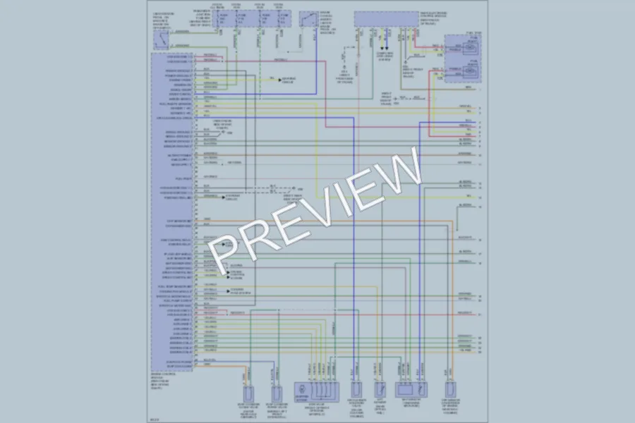 2004 Jaguar XJR Engine Performance wiring diagram preview
