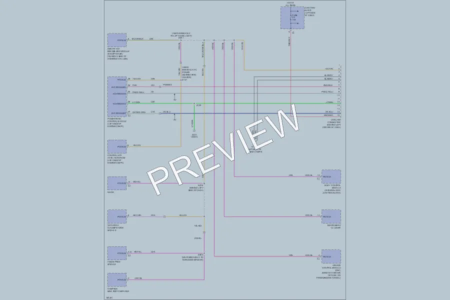 2004 Jeep Liberty Computer Data Lines wiring diagram preview