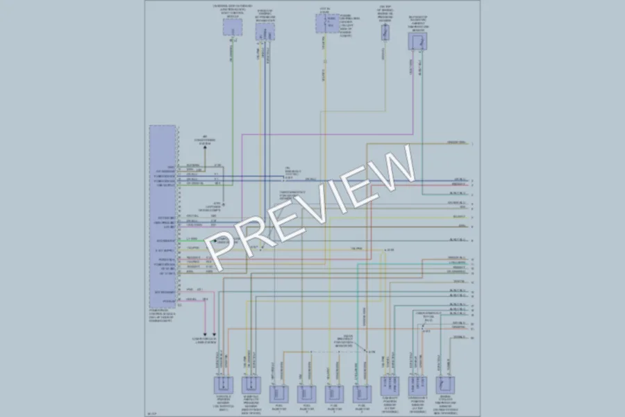 2004 Jeep Liberty Engine Performance wiring diagram preview