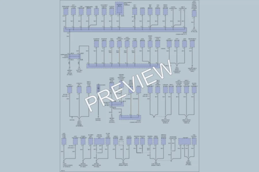 2004 Kia Amanti Ground Distribution wiring diagram preview