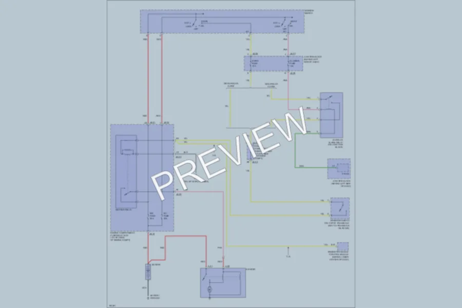 2004 Kia Optima Starting Charging wiring diagram preview