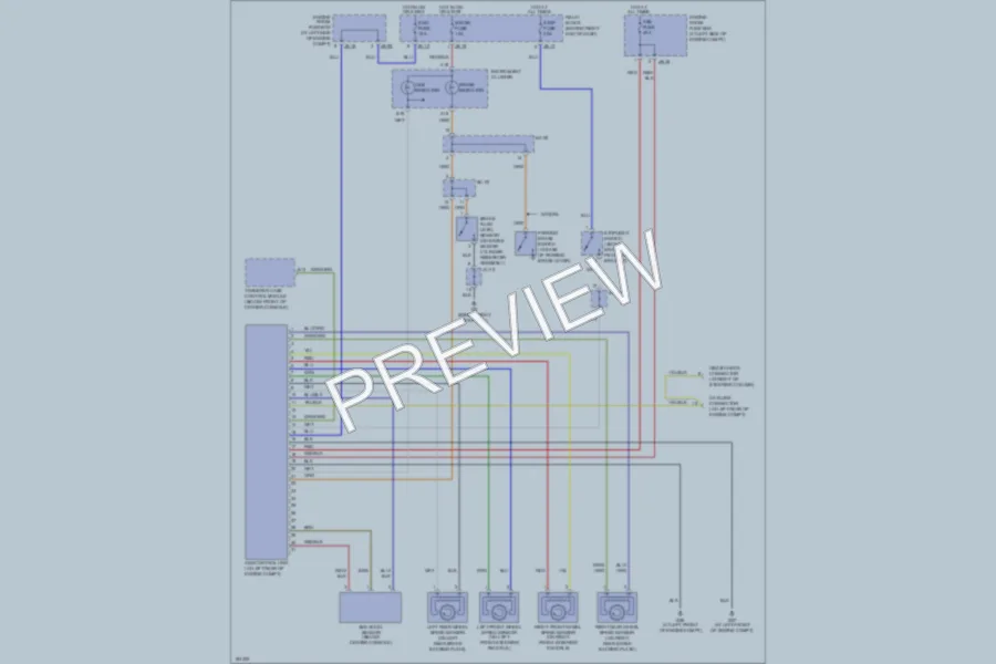 2004 Kia Sorento Anti Lock Brakes wiring diagram preview