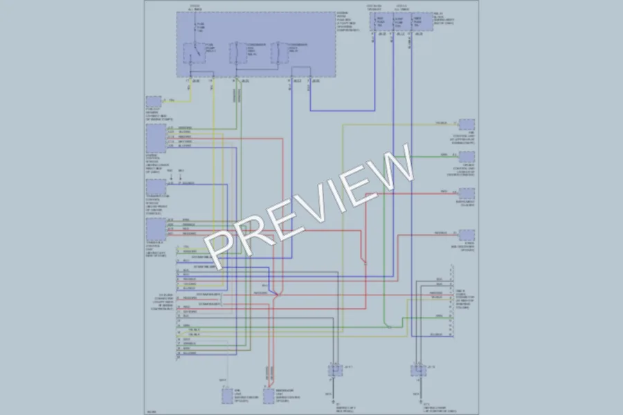 2004 Kia Sorento Computer Data Lines wiring diagram preview
